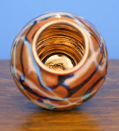 [Iridescent Pottery by Paul J. Katrich (1193)]
