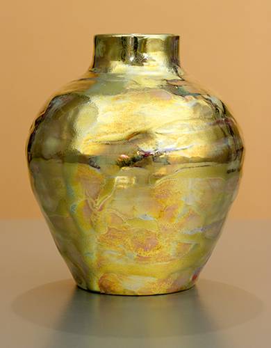 [Iridescent Pottery by Paul J. Katrich (1195)]