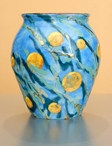 [Iridescent Pottery by Paul J. Katrich (1202)]
