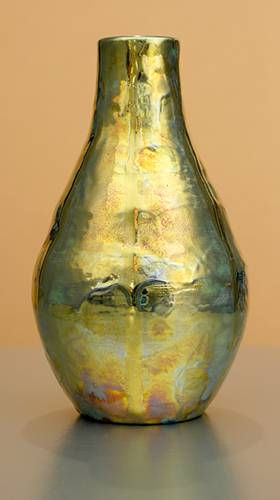 [Iridescent Pottery by Paul J. Katrich (1203)]