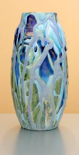 [Iridescent Pottery by Paul J. Katrich (1213)]