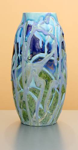 [Iridescent Pottery by Paul J. Katrich (1213)]