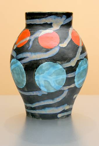 [Iridescent Pottery by Paul J. Katrich (1214)]