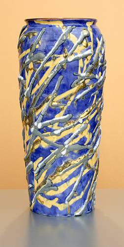 [Iridescent Pottery by Paul J. Katrich (1219)]