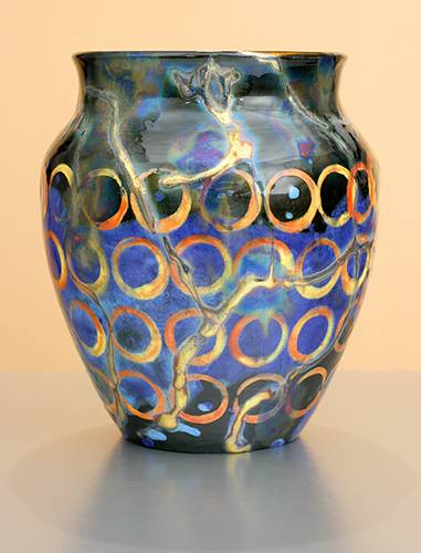 [Iridescent Pottery by Paul J. Katrich (1220)]