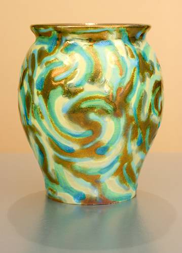 [Iridescent Pottery by Paul J. Katrich (1221)]