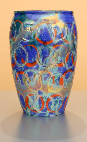 [Iridescent Pottery by Paul J. Katrich (1232)]