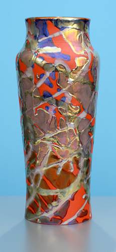 [Iridescent Pottery by Paul J. Katrich (1235)]