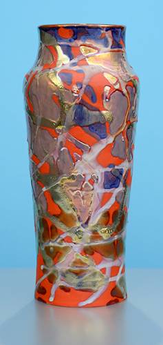 [Iridescent Pottery by Paul J. Katrich (1235)]