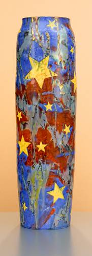 [Iridescent Pottery by Paul J. Katrich (1242)]