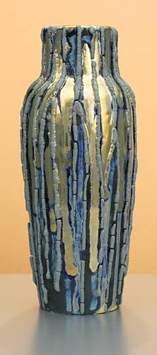 [Iridescent Pottery by Paul J. Katrich (1260)]