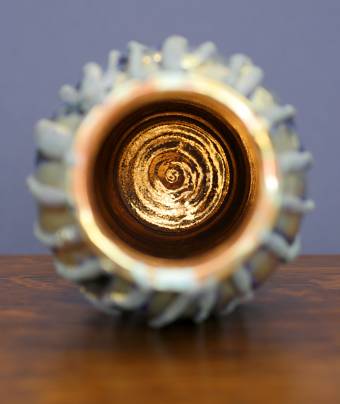 [Iridescent Pottery by Paul J. Katrich (1260)]