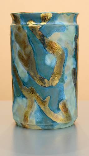 [Iridescent Pottery by Paul J. Katrich (1261)]