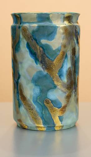 [Iridescent Pottery by Paul J. Katrich (1261)]