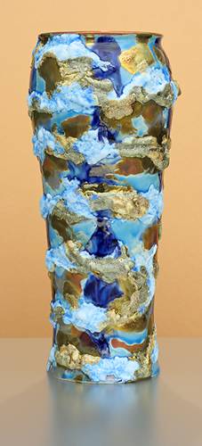 [Iridescent Pottery by Paul J. Katrich (1263)]