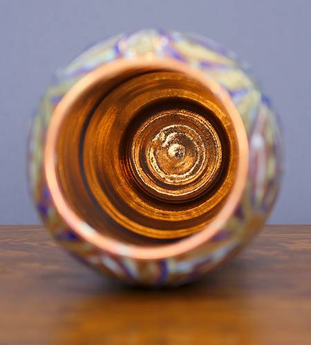 [Iridescent Pottery by Paul J. Katrich (1265)]