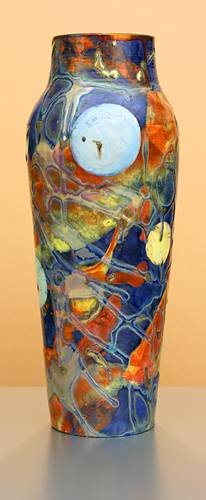 [Iridescent Pottery by Paul J. Katrich (1266)]