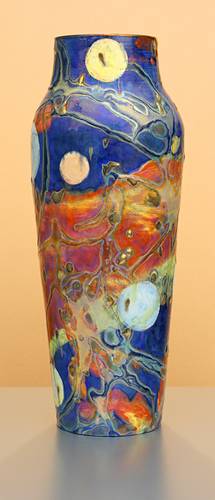 [Iridescent Pottery by Paul J. Katrich (1266)]