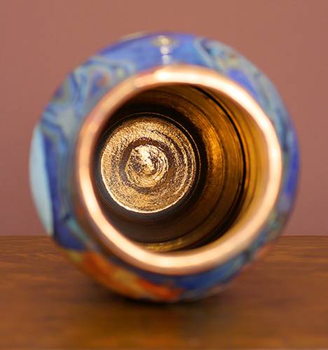 [Iridescent Pottery by Paul J. Katrich (1266)]