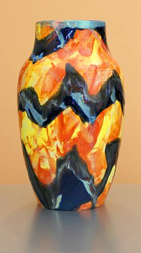 [Iridescent Pottery by Paul J. Katrich (1279)]
