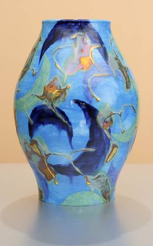 [Iridescent Pottery by Paul J. Katrich (1301)]