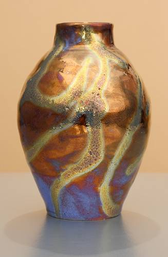 [Iridescent Pottery by Paul J. Katrich (1310)]
