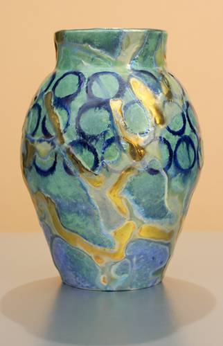 [Iridescent Pottery by Paul J. Katrich (1319)]