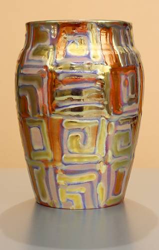 [Iridescent Pottery by Paul J. Katrich (1323)]