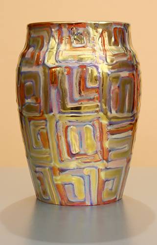 [Iridescent Pottery by Paul J. Katrich (1323)]