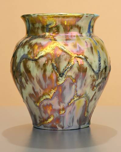 [Iridescent Pottery by Paul J. Katrich (1325)]