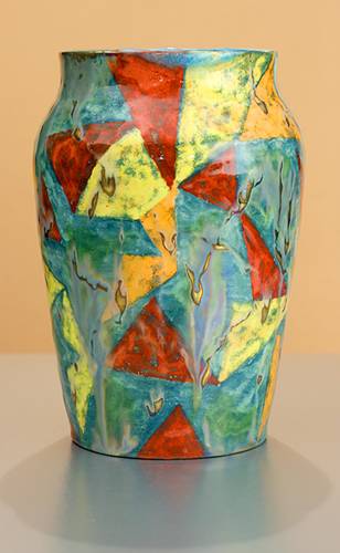 [Iridescent Pottery by Paul J. Katrich (1336)]