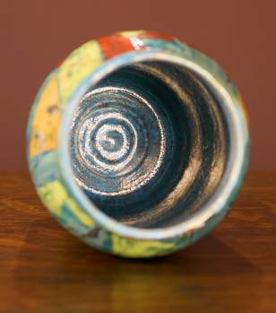 [Iridescent Pottery by Paul J. Katrich (1336)]