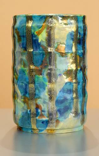 [Iridescent Pottery by Paul J. Katrich (1340)]