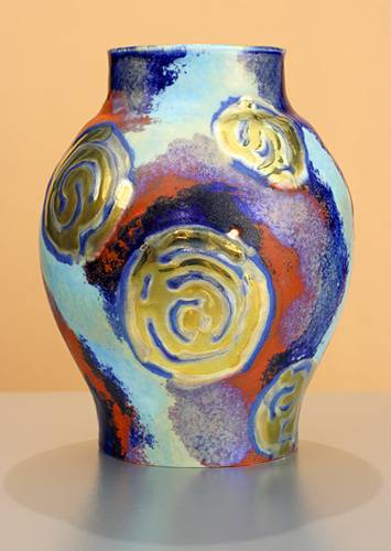 [Iridescent Pottery by Paul J. Katrich (1343)]