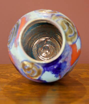 [Iridescent Pottery by Paul J. Katrich (1343)]