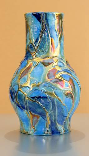 [Iridescent Pottery by Paul J. Katrich (1361)]