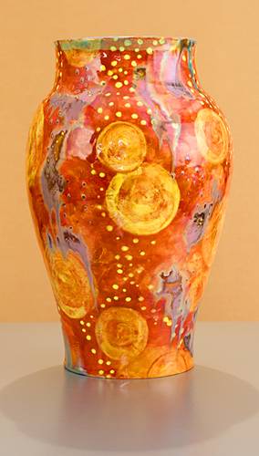 [Iridescent Pottery by Paul J. Katrich (1366)]