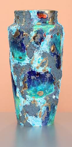 [Iridescent Pottery by Paul J. Katrich (1374)]