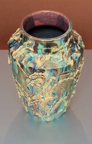 [Iridescent Pottery by Paul J. Katrich (1375)]