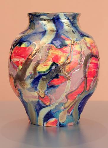 [Iridescent Pottery by Paul J. Katrich (1376)]