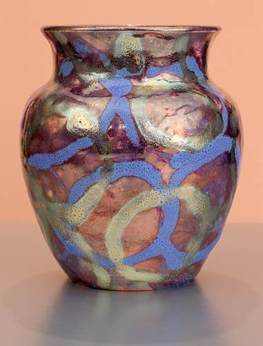 [Iridescent Pottery by Paul J. Katrich (1379)]