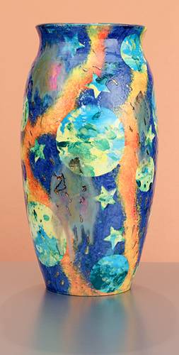 [Iridescent Pottery by Paul J. Katrich (1383)]
