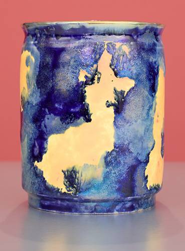 [Iridescent Pottery by Paul J. Katrich (1385)]