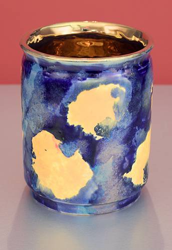 [Iridescent Pottery by Paul J. Katrich (1385)]