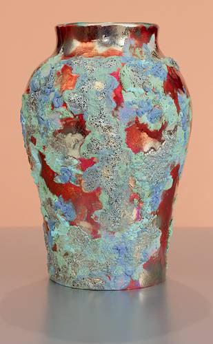 [Iridescent Pottery by Paul J. Katrich (1386)]