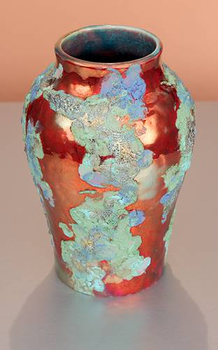 [Iridescent Pottery by Paul J. Katrich (1386)]