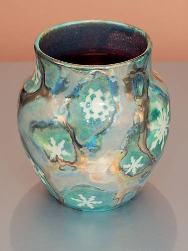 [Iridescent Pottery by Paul J. Katrich (1387)]