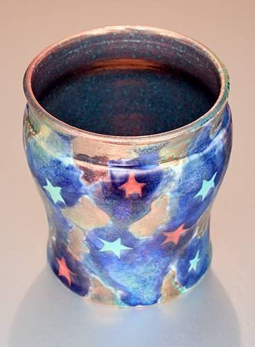 [Iridescent Pottery by Paul J. Katrich (1391)]
