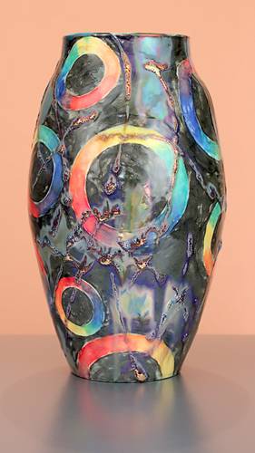 [Iridescent Pottery by Paul J. Katrich (1403)]