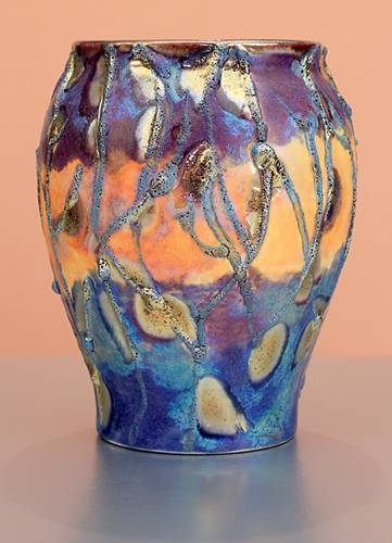 [Iridescent Pottery by Paul J. Katrich (1406)]